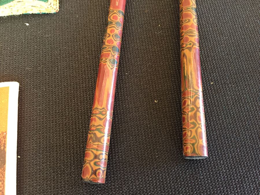 Home Decor Lot Includes Horn, Silk Trinket Box, India Purse, Smokey The Bear Ephemera And Various Items Photographed [Photo 7]