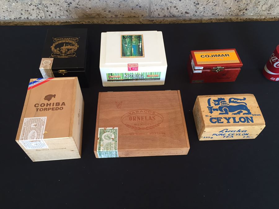 Various Cigar Boxes