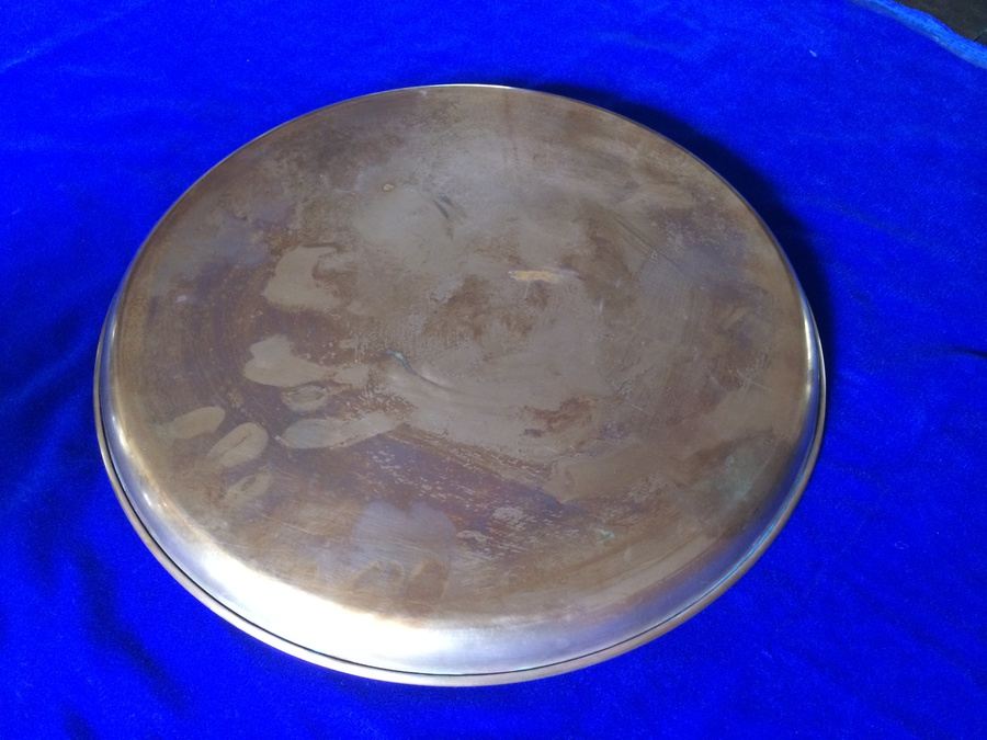 Round Heavy Copper Plate [Photo 3]