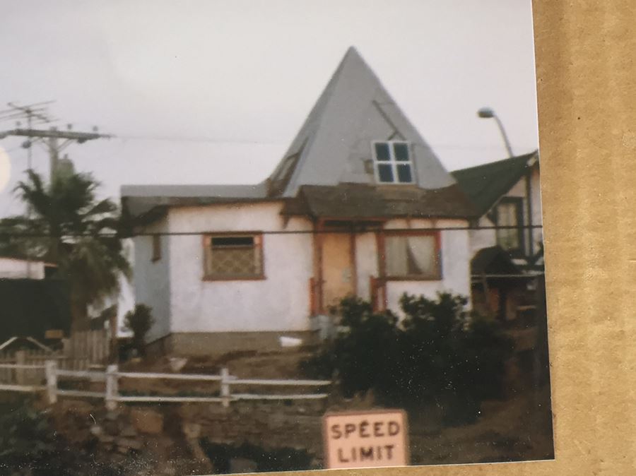 Local Historical Original Watercolor Painting Signed Lower Right By Vern Allen Of P.C.H. & La Costa Ave AKA Hippie Houses [Photo 17]