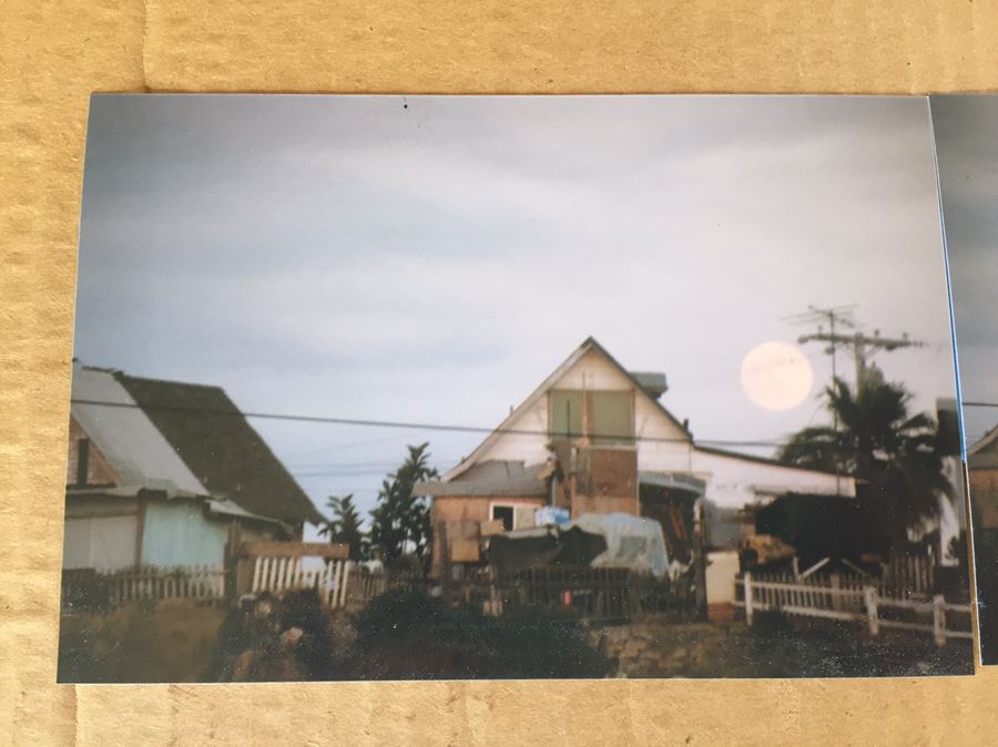 Local Historical Original Watercolor Painting Signed Lower Right By Vern Allen Of P.C.H. & La Costa Ave AKA Hippie Houses [Photo 15]