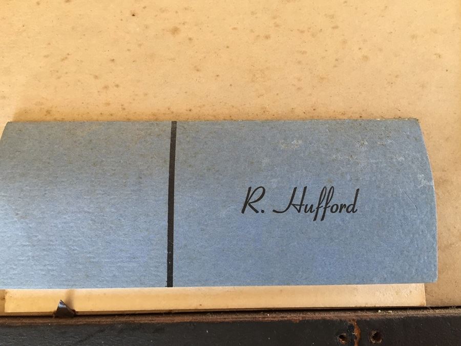 Framed Original Landscape Mixed Media Plein Air Impressionist Mountain Landscape Signed By Ruby Hufford [Photo 12]