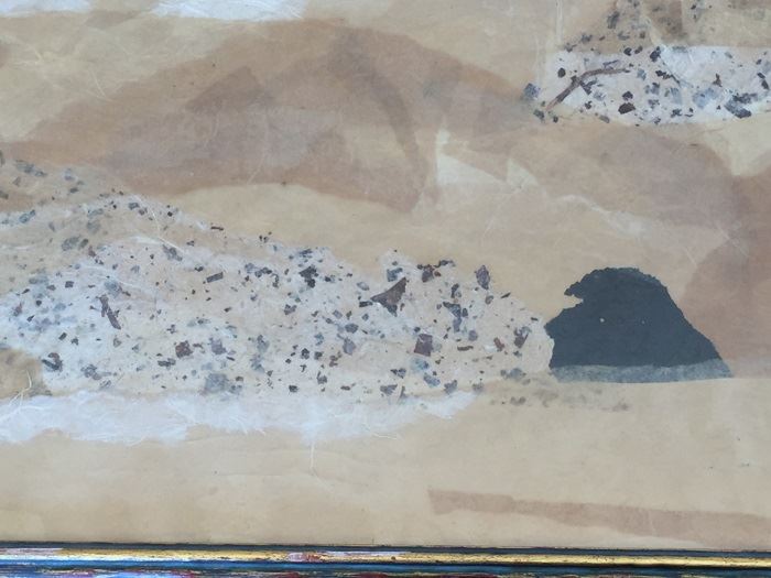 Framed Original Landscape Mixed Media Plein Air Impressionist Mountain Landscape Signed By Ruby Hufford [Photo 8]