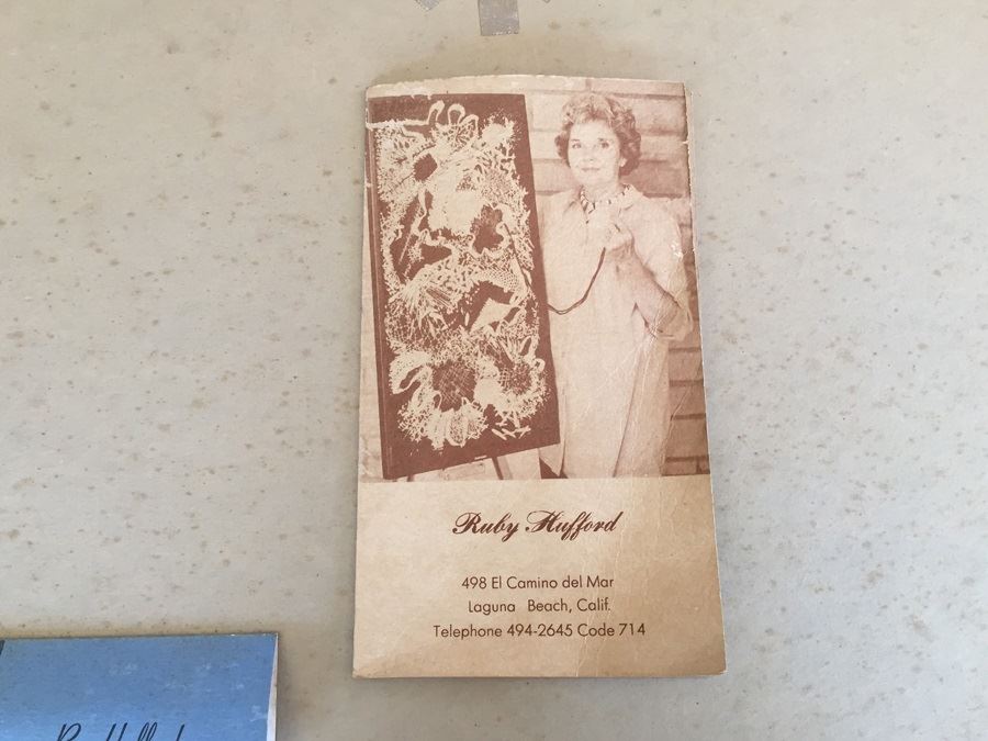 Framed Original Landscape Mixed Media Plein Air Impressionist Mountain Landscape Signed By Ruby Hufford [Photo 3]