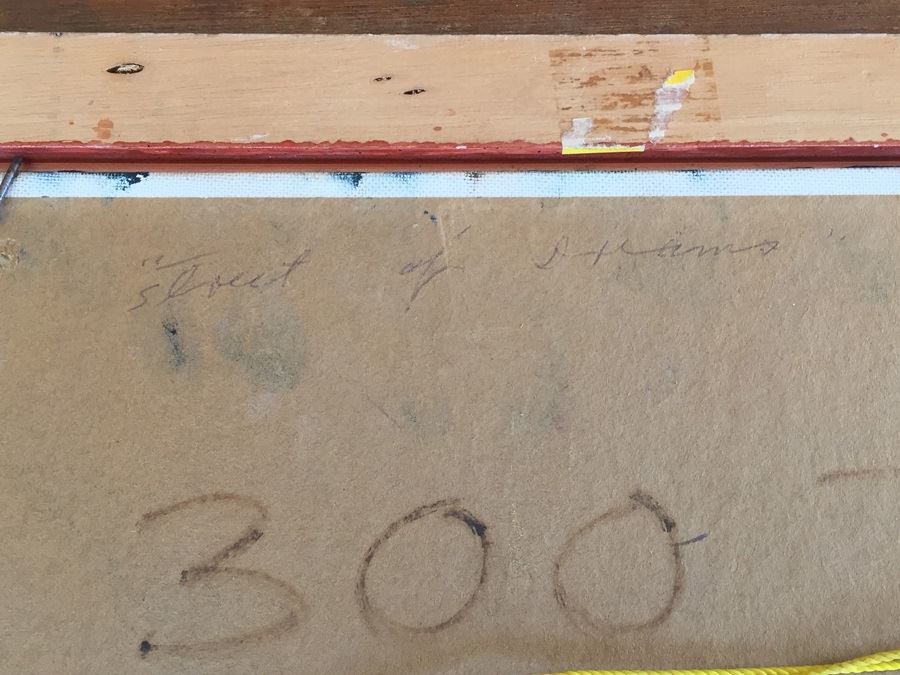 Original 1962 Oil Painting Of San Francisco City Scene Titled 'Street Of Dreams' By Jim Williams [Photo 10]