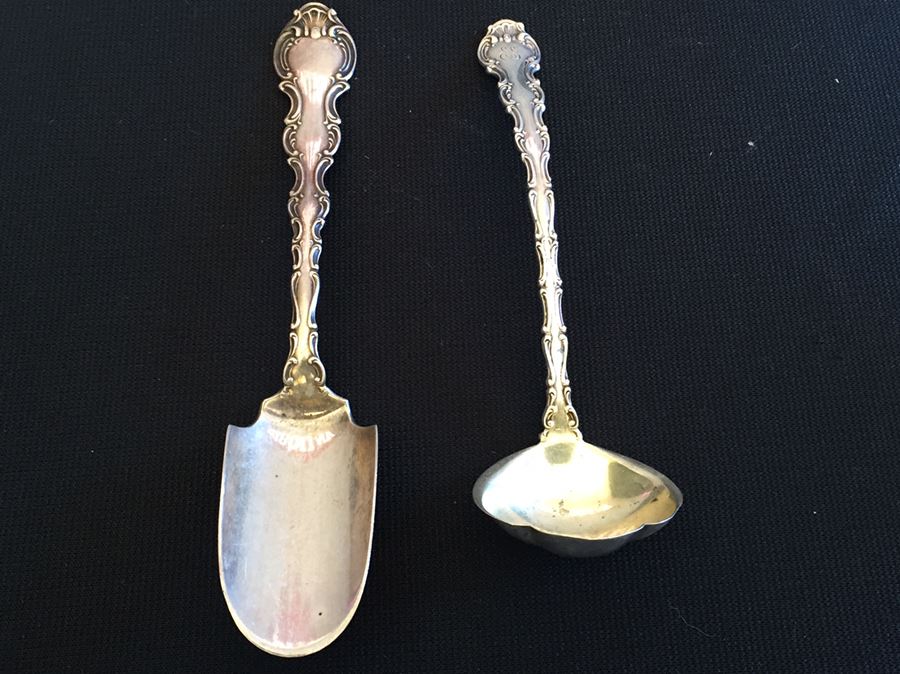 Sterling Silver Lot Of Flatware, Dishes And Salt & Pepper Shakers Total Weight 221g Melt Value $133 [Photo 17]