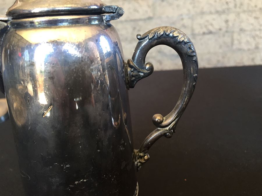 Silverplate Lot With Several Pieces Of Sterling Silver [Photo 23]