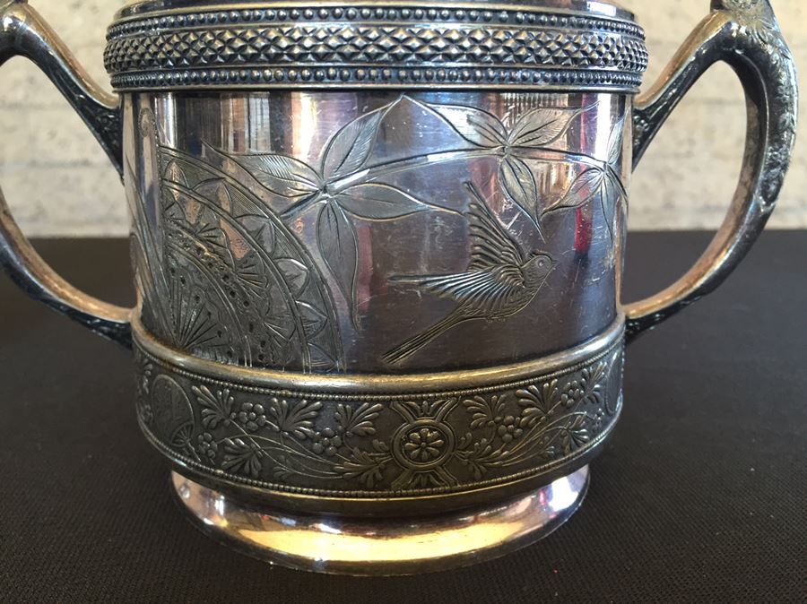 Silverplate Lot With Several Pieces Of Sterling Silver [Photo 12]