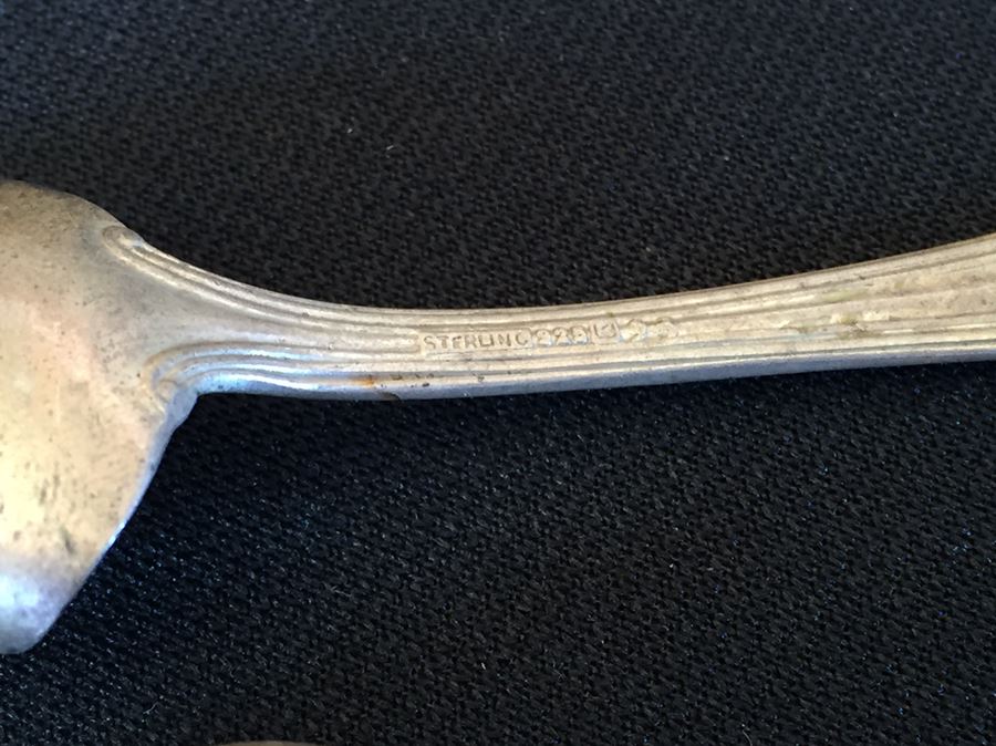 Silverplate Lot With Several Pieces Of Sterling Silver [Photo 11]