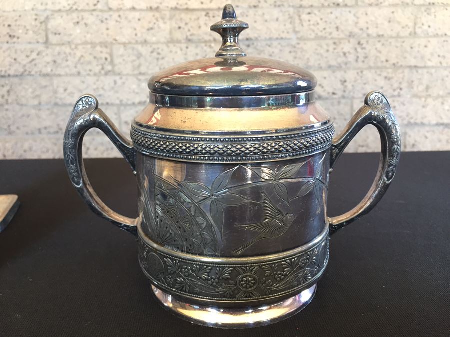 Silverplate Lot With Several Pieces Of Sterling Silver [Photo 2]