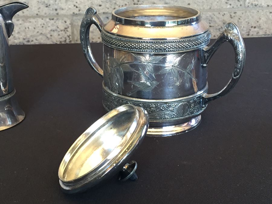 Silverplate Lot With Several Pieces Of Sterling Silver [Photo 19]