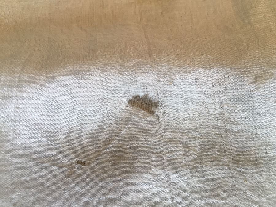 US Army Air Forces Small Parachute Used To Open Larger Parachute From Bail Out Over India May 1946 [Photo 7]