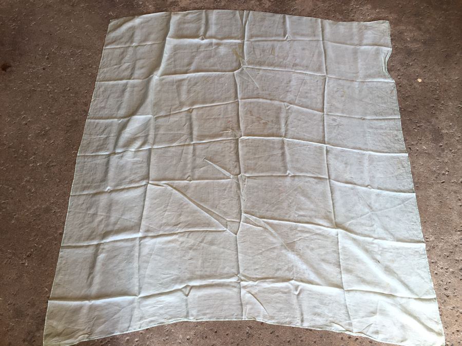 US Army Air Forces Small Parachute Used To Open Larger Parachute From Bail Out Over India May 1946 [Photo 3]