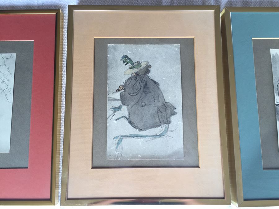 (3) Framed Offset Lithographs By Jacque Villon [Photo 5]