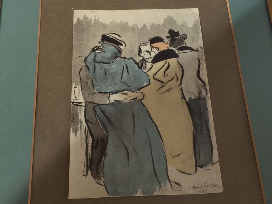 (3) Framed Offset Lithographs By Jacque Villon [Photo 2]