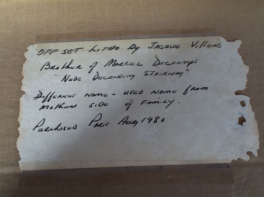 (3) Framed Offset Lithographs By Jacque Villon [Photo 15]