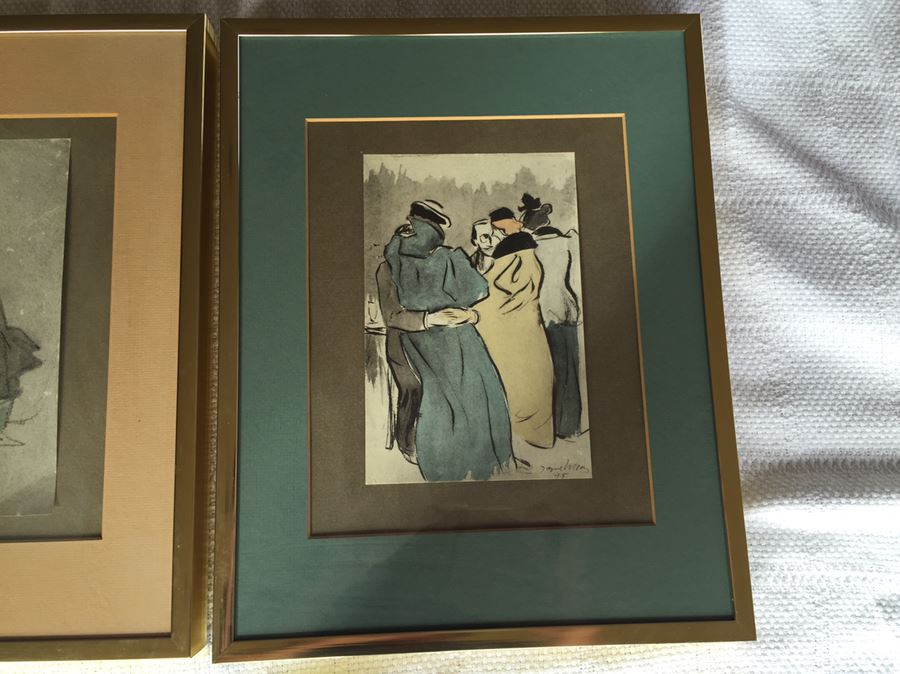 (3) Framed Offset Lithographs By Jacque Villon [Photo 6]