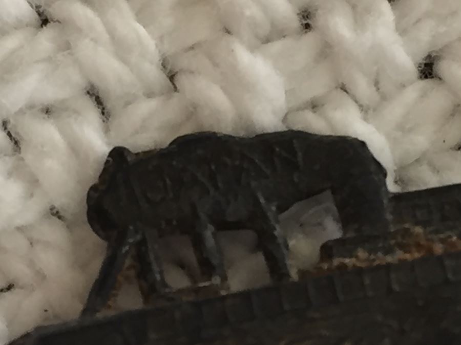 Miniature Metal Figurines Made In Japan Motorcycle With Sidecar, Steamship, Rocking Horse, Fish [Photo 10]