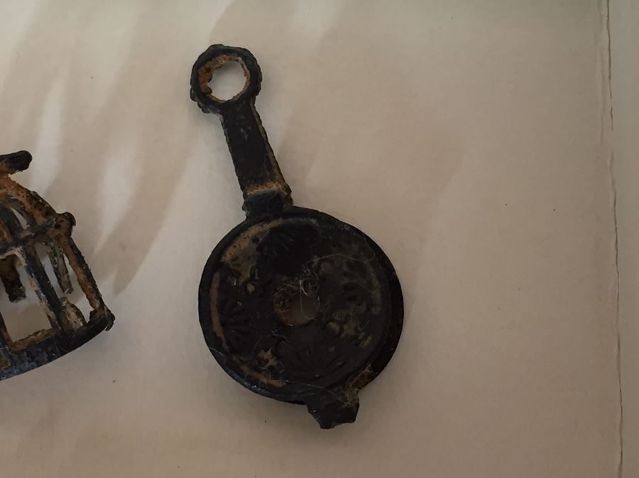 Miniature Metal Figurines Made In Japan Motorcycle With Sidecar, Steamship, Rocking Horse, Fish [Photo 7]