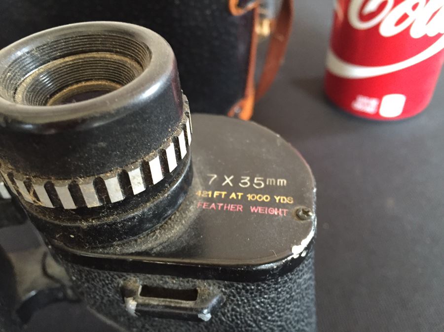 Vintage TASCO Bionoculars Registered No. 58976 7 X 35MM Japan Great Optics With Case [Photo 7]