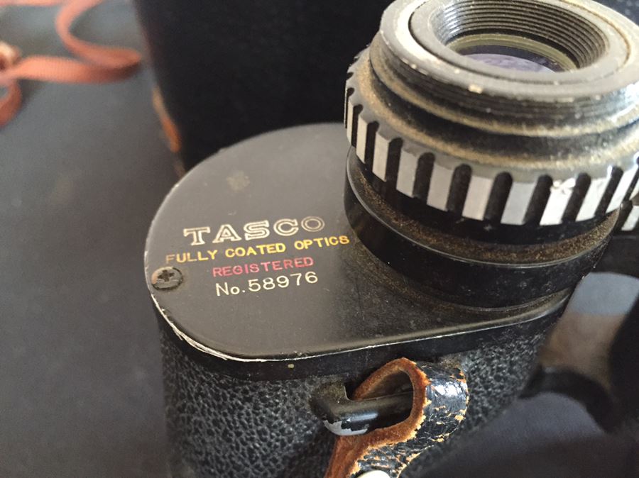 Vintage TASCO Bionoculars Registered No. 58976 7 X 35MM Japan Great Optics With Case [Photo 6]