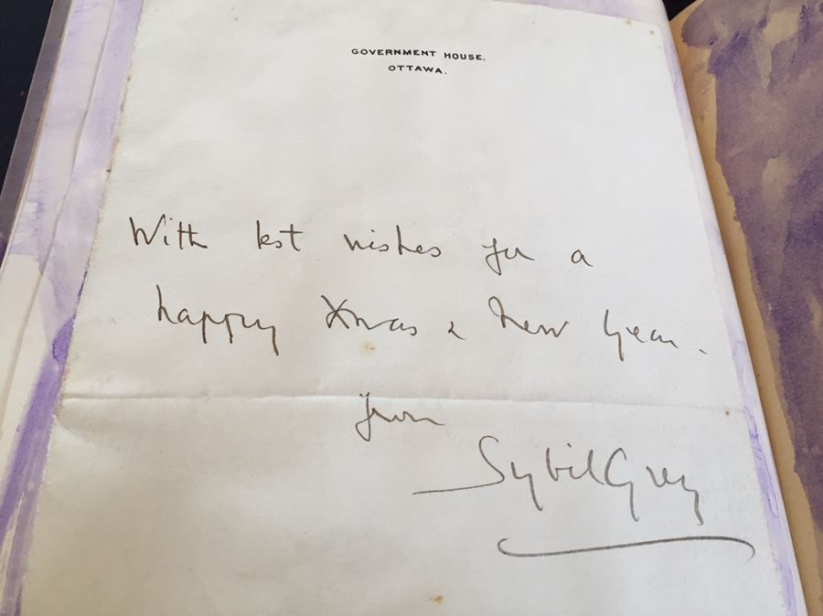 Unique Scrapbook Showing Many First Prize Awards From The Central Canada Exhibition In 1911 And Several Invitations From The Duke And Duchess Of Connaught Plus Sybil Grey Signature [Photo 6]