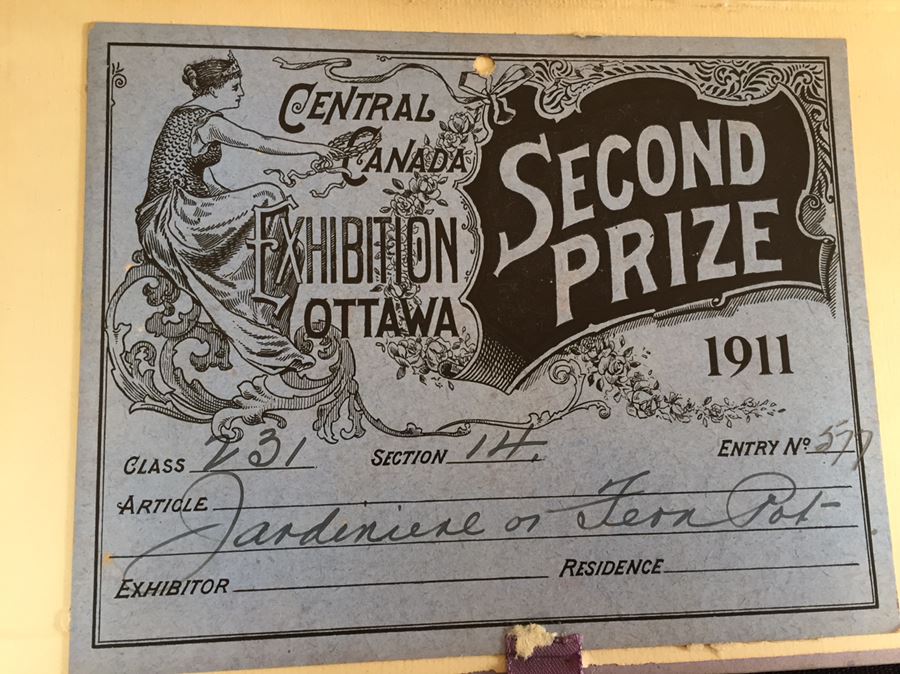 Unique Scrapbook Showing Many First Prize Awards From The Central Canada Exhibition In 1911 And Several Invitations From The Duke And Duchess Of Connaught Plus Sybil Grey Signature [Photo 24]