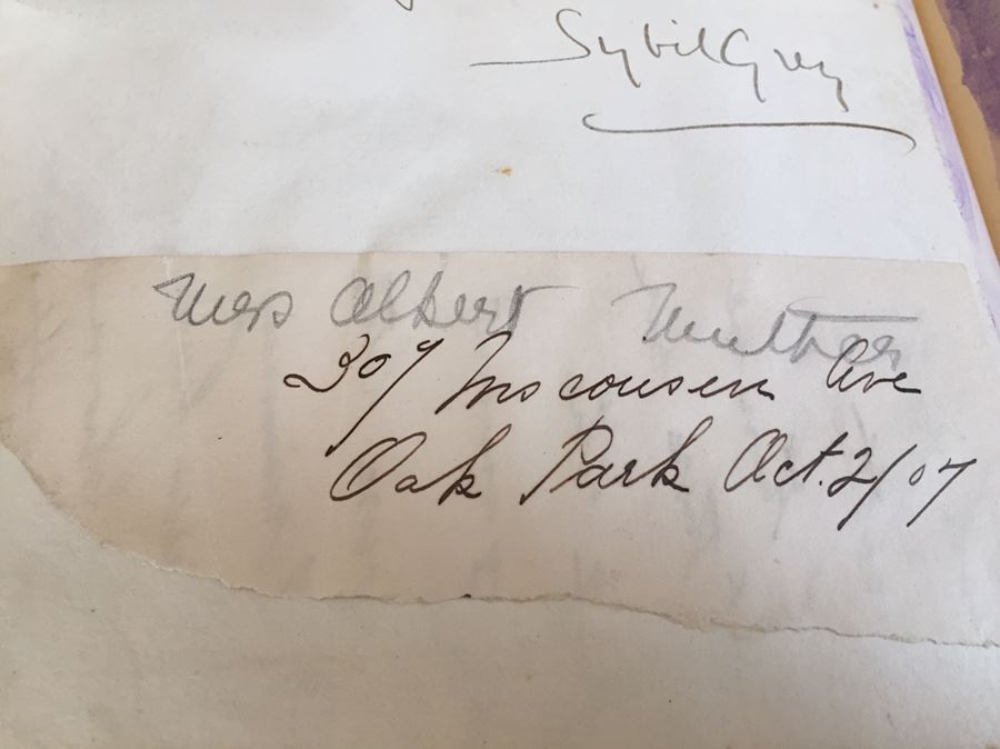 Unique Scrapbook Showing Many First Prize Awards From The Central Canada Exhibition In 1911 And Several Invitations From The Duke And Duchess Of Connaught Plus Sybil Grey Signature [Photo 7]