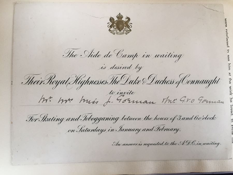 Unique Scrapbook Showing Many First Prize Awards From The Central Canada Exhibition In 1911 And Several Invitations From The Duke And Duchess Of Connaught Plus Sybil Grey Signature [Photo 15]