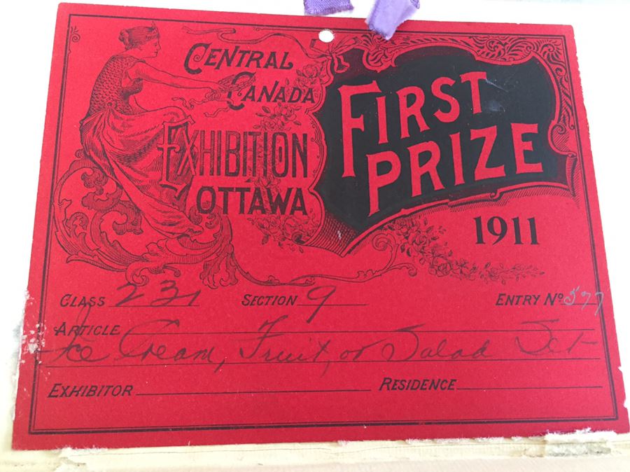 Unique Scrapbook Showing Many First Prize Awards From The Central Canada Exhibition In 1911 And Several Invitations From The Duke And Duchess Of Connaught Plus Sybil Grey Signature [Photo 2]