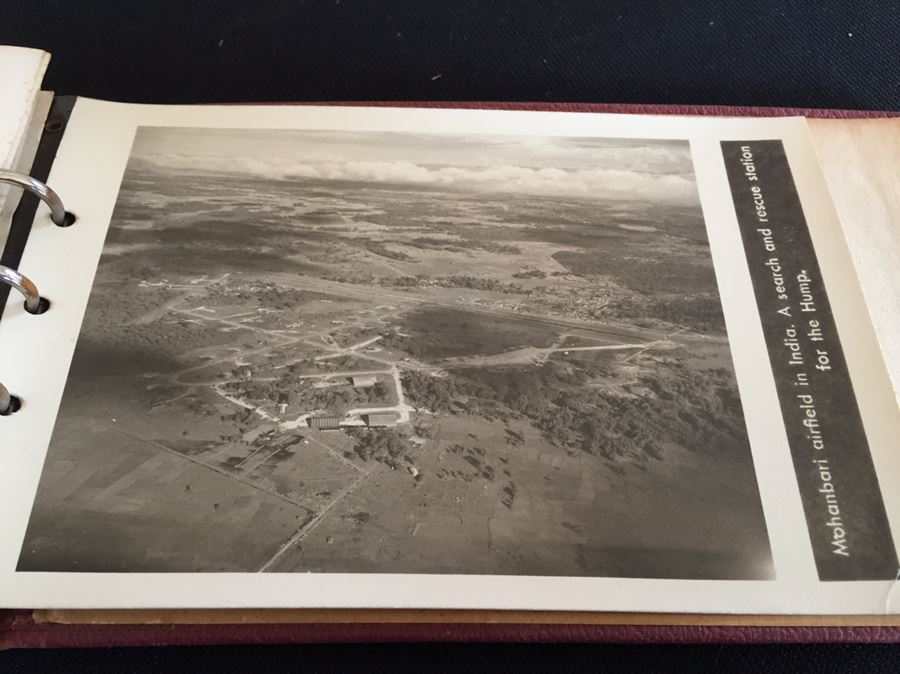Vintage Photography Album Showing Military Images Of The Hump India China C-46 Cargo Planes [Photo 22]