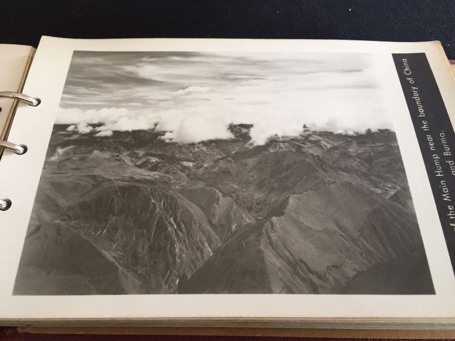 Vintage Photography Album Showing Military Images Of The Hump India China C-46 Cargo Planes [Photo 11]