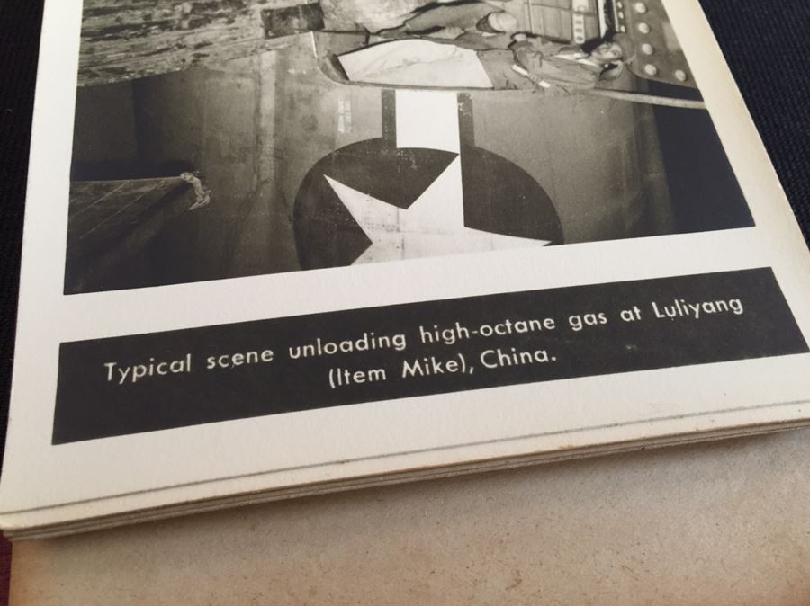 Vintage Photography Album Showing Military Images Of The Hump India China C-46 Cargo Planes [Photo 14]