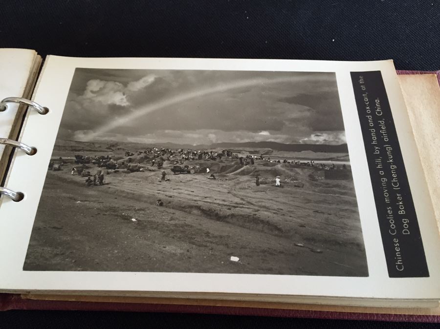 Vintage Photography Album Showing Military Images Of The Hump India China C-46 Cargo Planes [Photo 15]