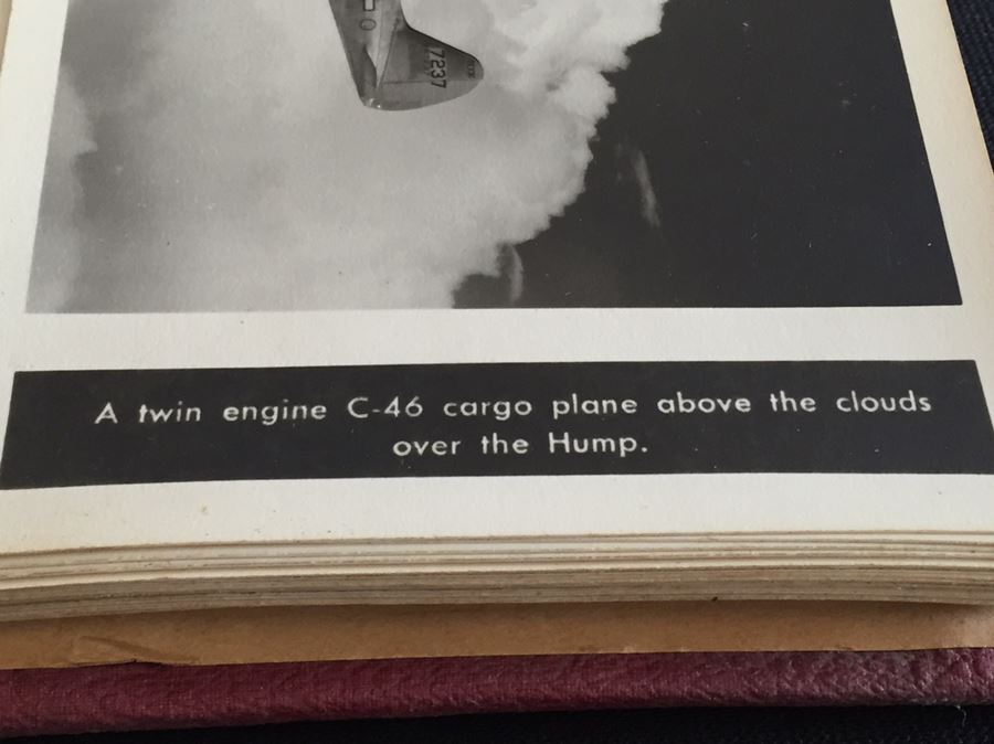 Vintage Photography Album Showing Military Images Of The Hump India China C-46 Cargo Planes [Photo 6]