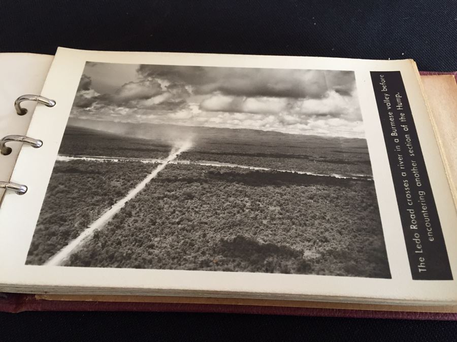 Vintage Photography Album Showing Military Images Of The Hump India China C-46 Cargo Planes [Photo 9]