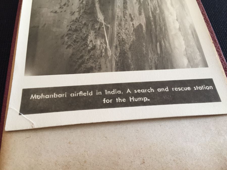 Vintage Photography Album Showing Military Images Of The Hump India China C-46 Cargo Planes [Photo 23]