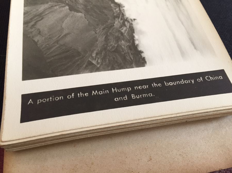 Vintage Photography Album Showing Military Images Of The Hump India China C-46 Cargo Planes [Photo 12]