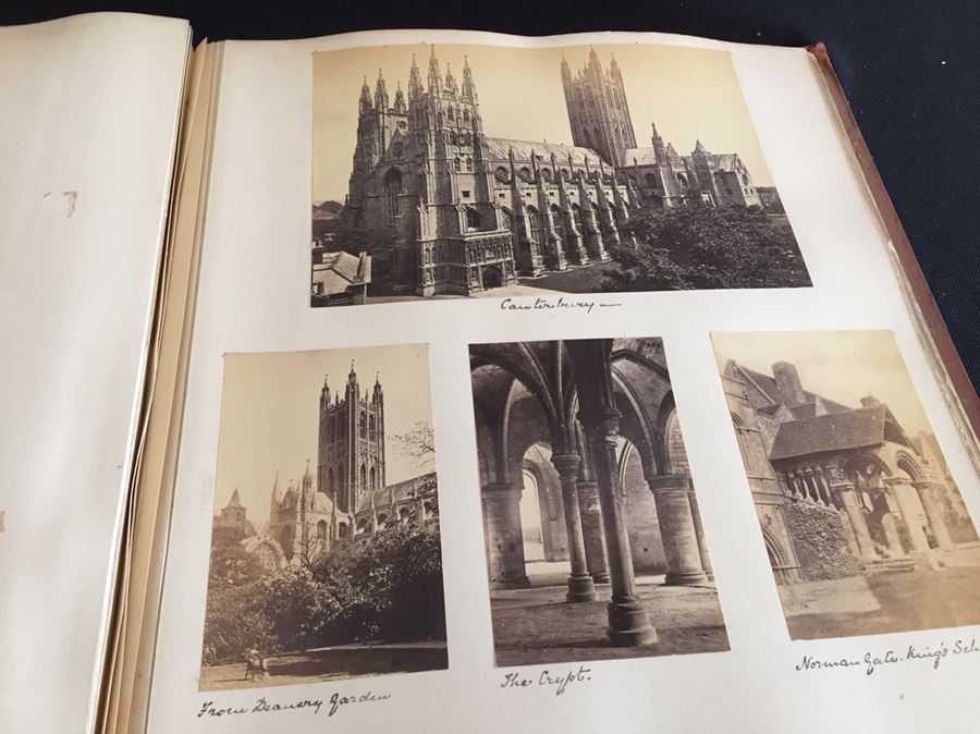 Vintage Scrapbook Showing Various Historical Catholic Churches, Scenic Photos And People [Photo 13]