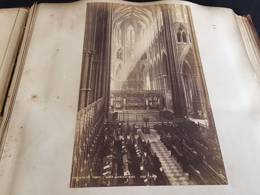 Vintage Scrapbook Showing Various Historical Catholic Churches, Scenic Photos And People [Photo 2]