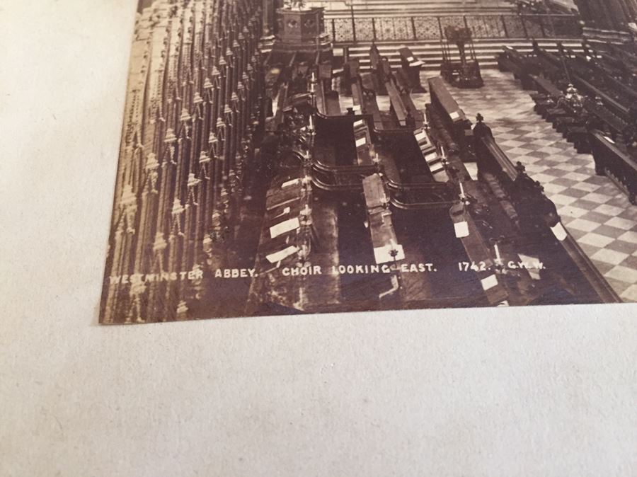 Vintage Scrapbook Showing Various Historical Catholic Churches, Scenic Photos And People [Photo 6]