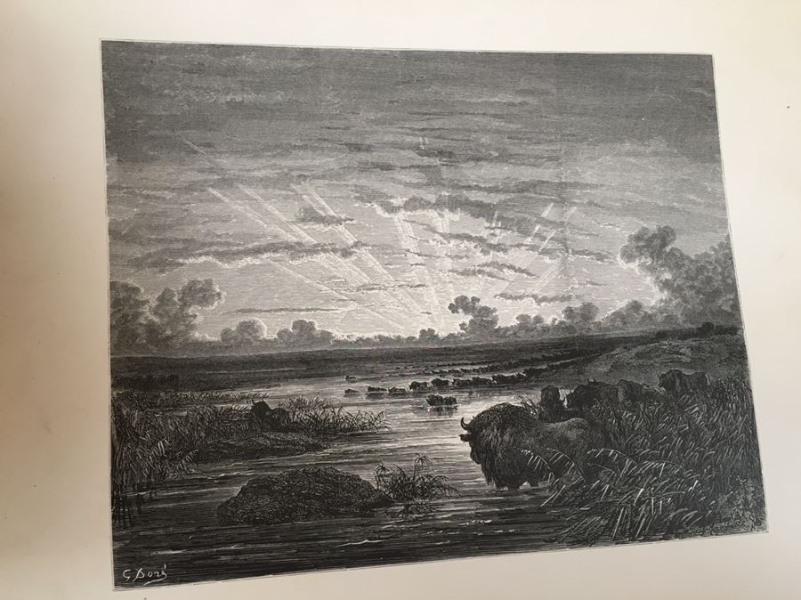 Impressive Large Book Atala by Chateaubriand Gustave DORE Plates Native American Indians FOLIO [Photo 10]