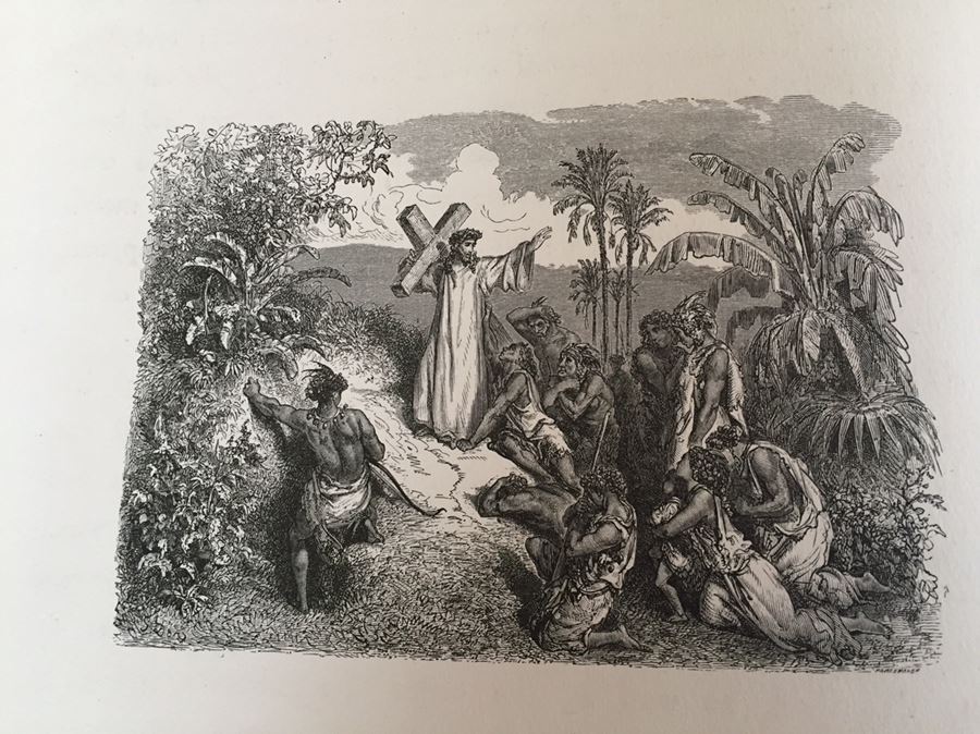 Impressive Large Book Atala by Chateaubriand Gustave DORE Plates Native American Indians FOLIO [Photo 8]