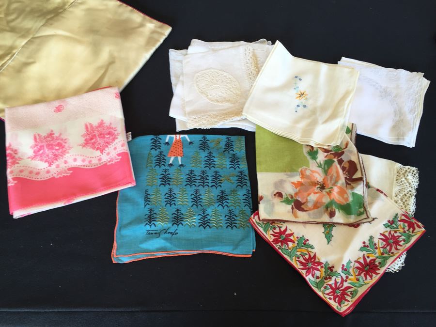 Vintage Handkerchief And Scarf Lot [Photo 2]