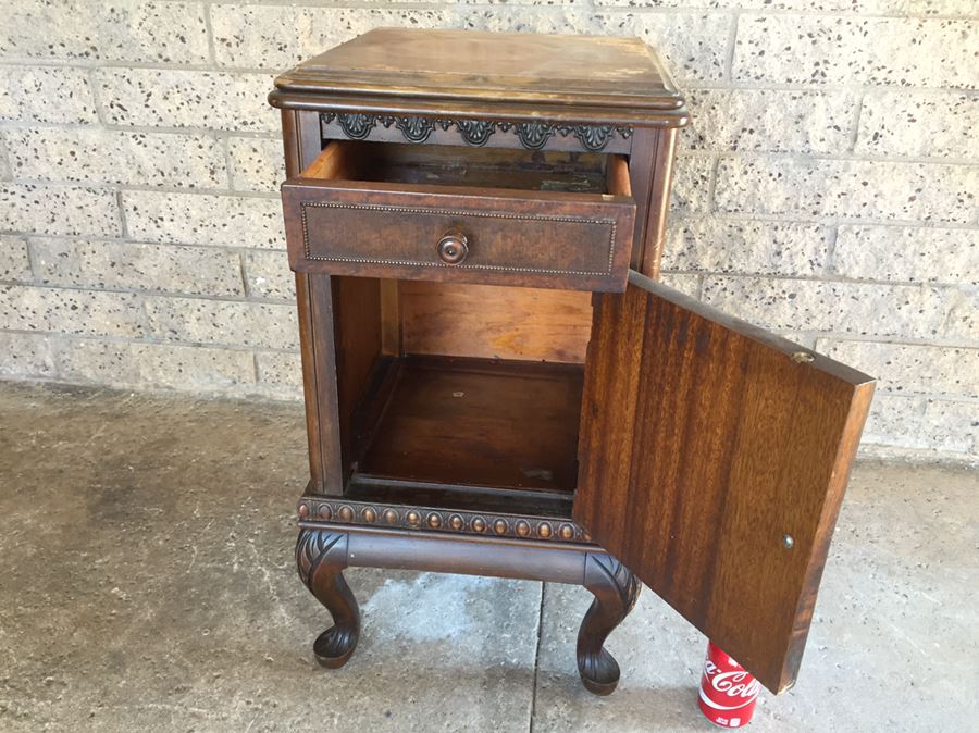 Vintage Distressed Nightstand