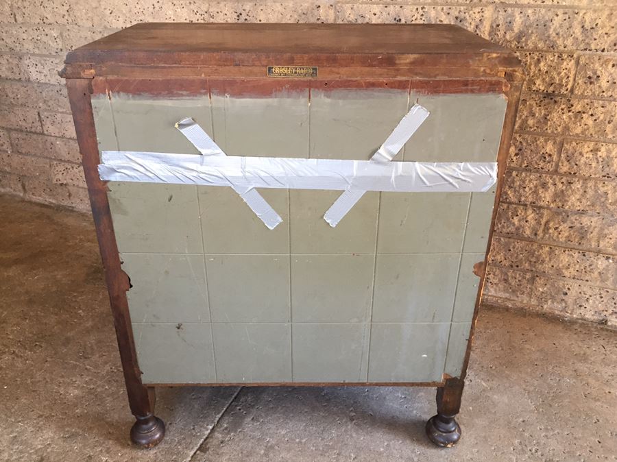 Vintage Crosley Radio Cabinet By Doernbecher Mfg. Co. [Photo 6]