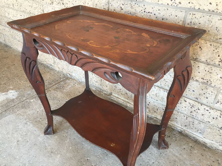 Vintage Table With Beautiful Inlay Work [Photo 10]