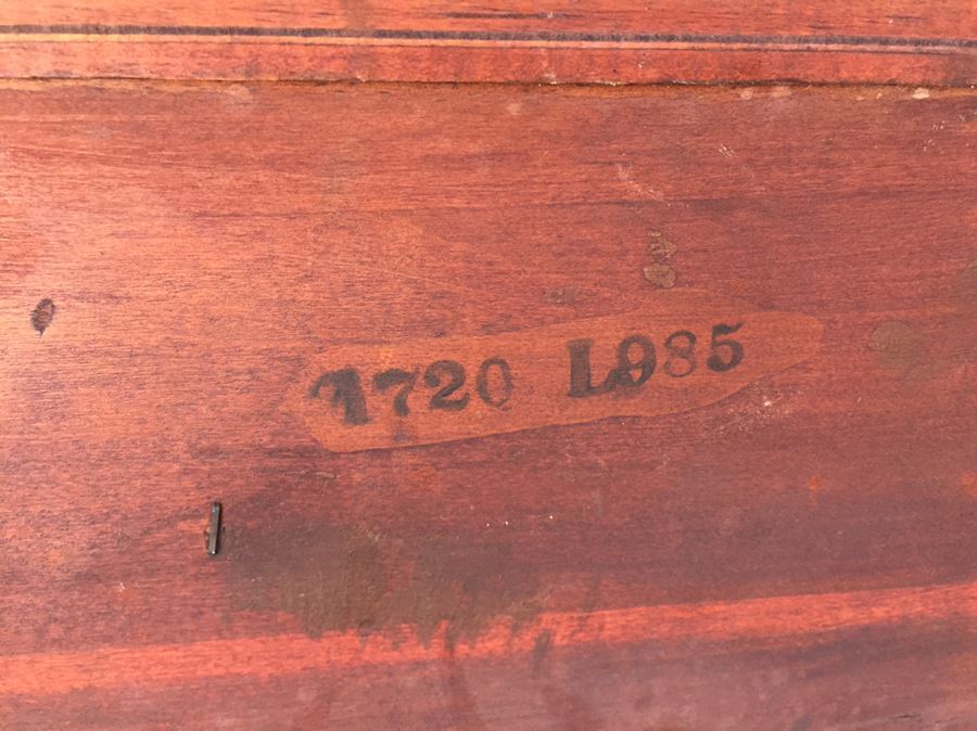 Vintage Demilune Table By White Furniture Co [Photo 10]