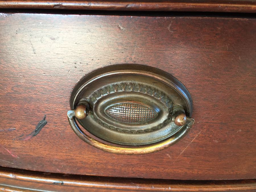 Vintage Demilune Table By White Furniture Co [Photo 6]