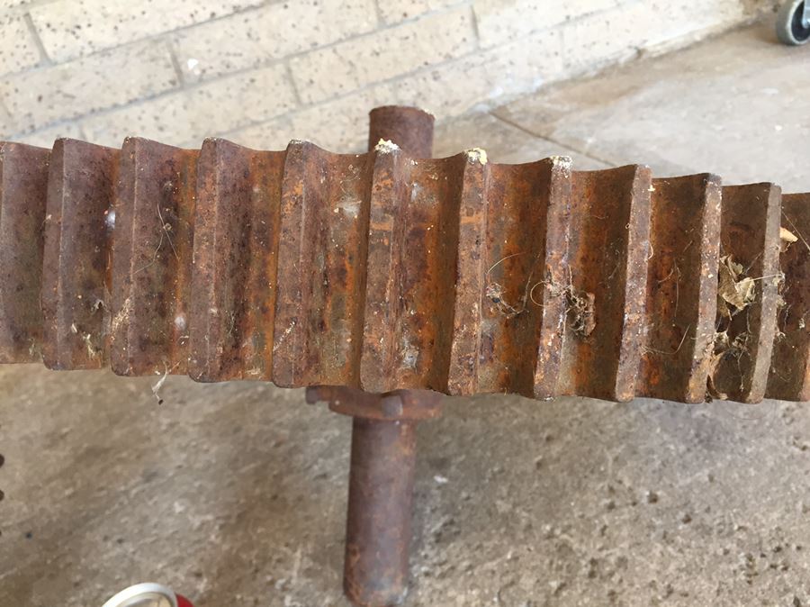 Massive Industrial Wrought Iron Working Gears [Photo 5]